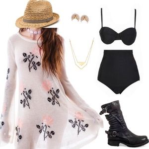 Wildfox White Label Just for You Rose dress Med